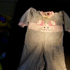 Buster Brown 12 month Bunny Longjohns